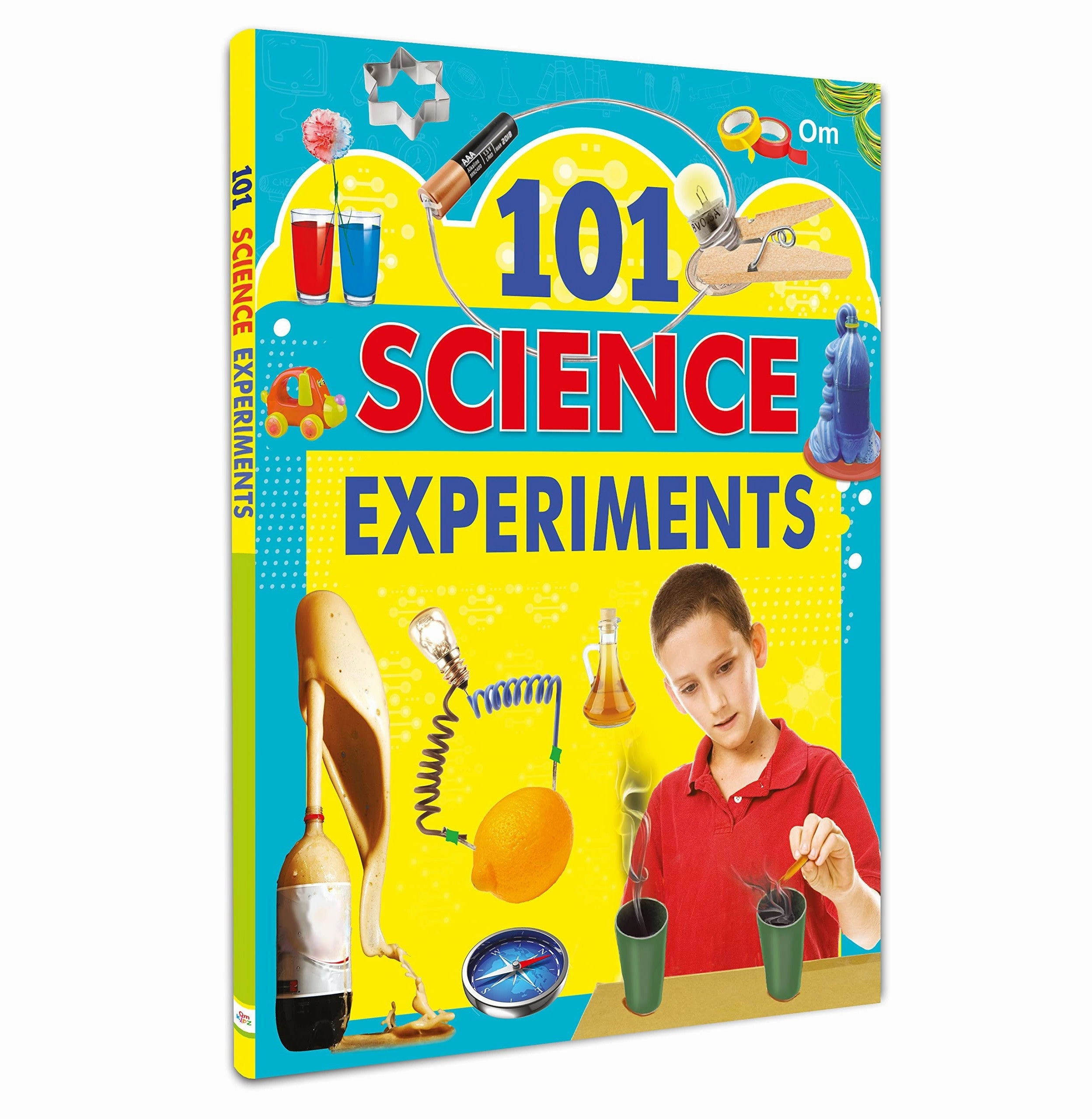 101 Science Experiments : Activity Book for Kids : Simple fun and engaging activities for Kids [Paperback] Om Books Editorial Team