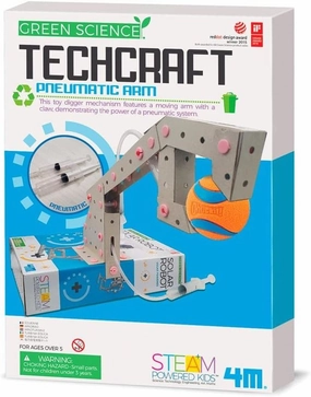 4M Green Science/Techcraft Pneumatic Robot Arm
