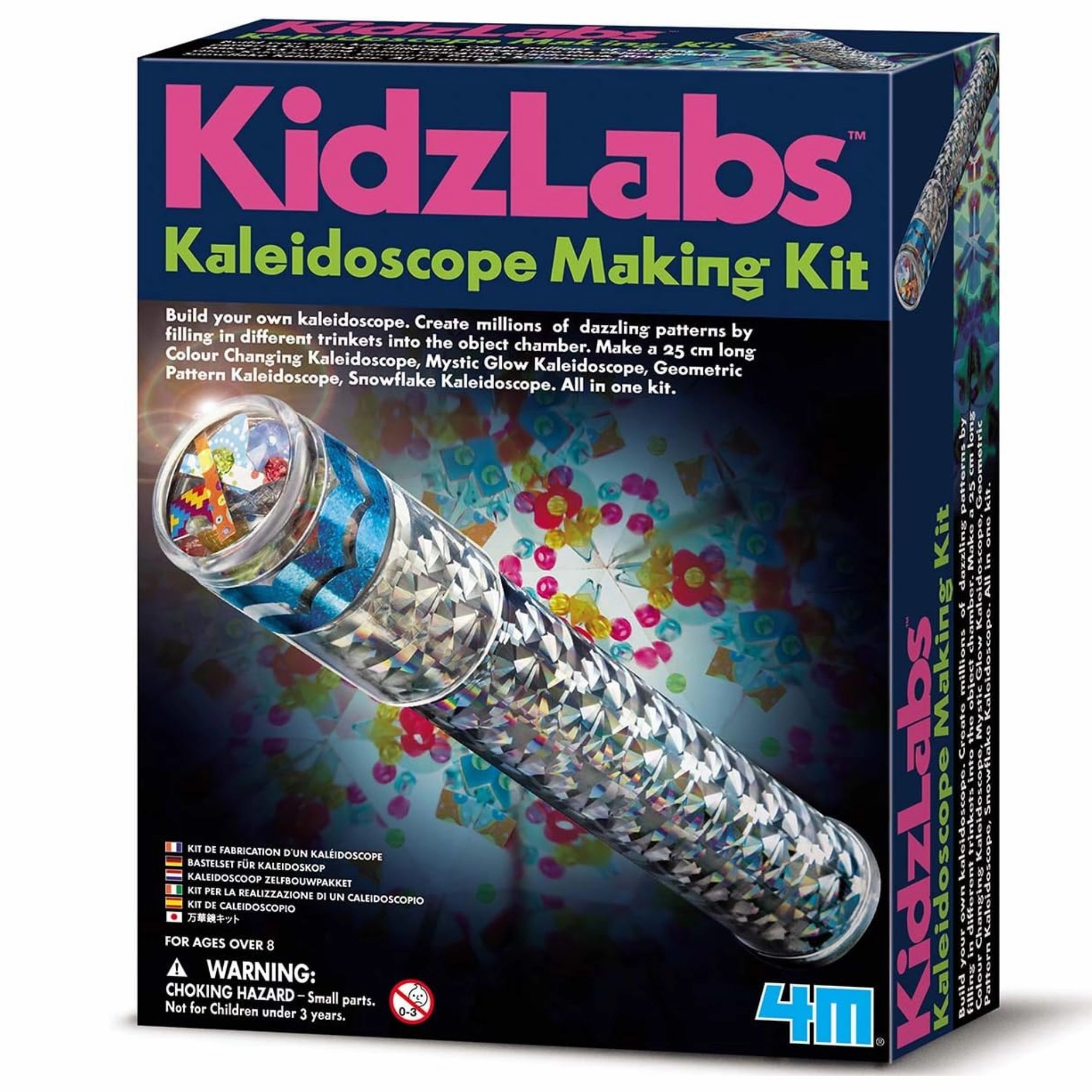 4M KidzLabs Kaleidoscope Making STEM Construction Kit for Ages 8 & Up