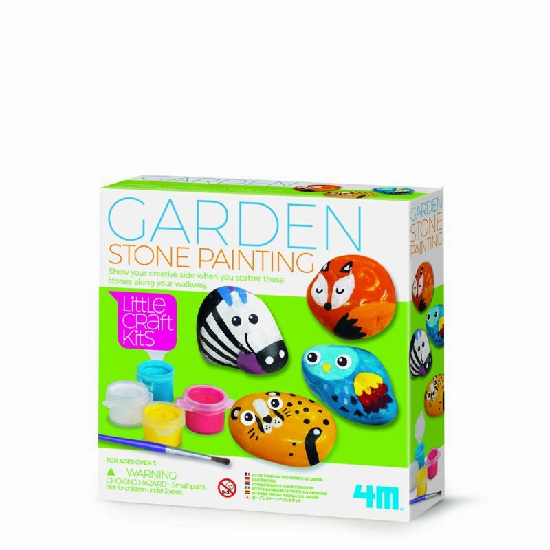 4M Little Craft Garden Stone Painting