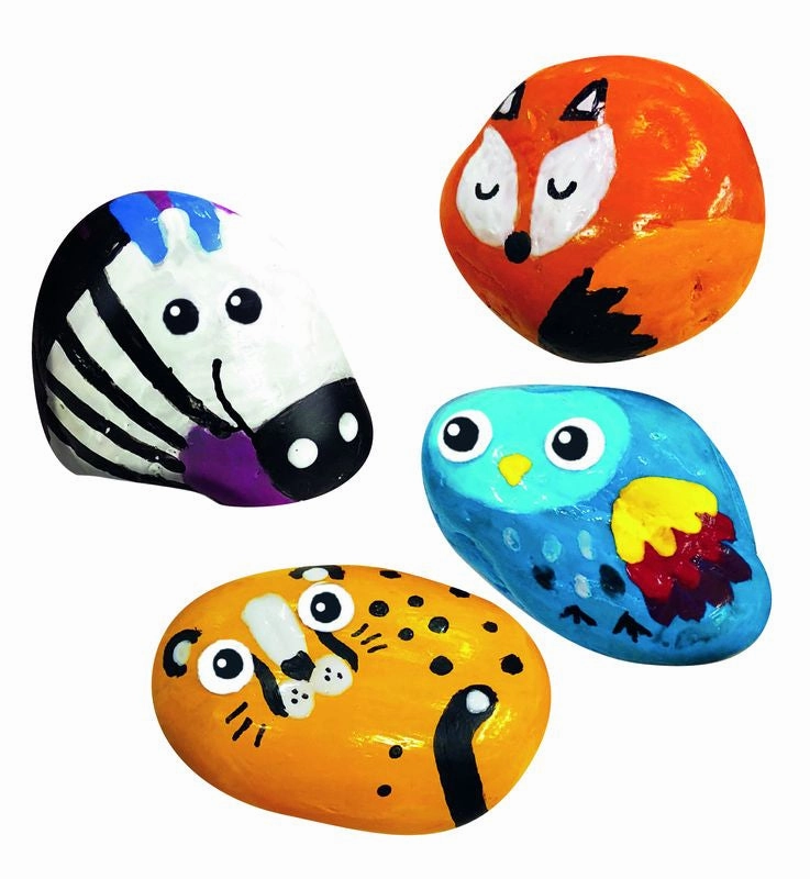 4M Little Craft Garden Stone Painting