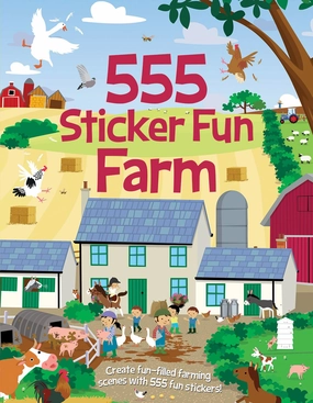 555 Sticker Fun Farm Activity Book