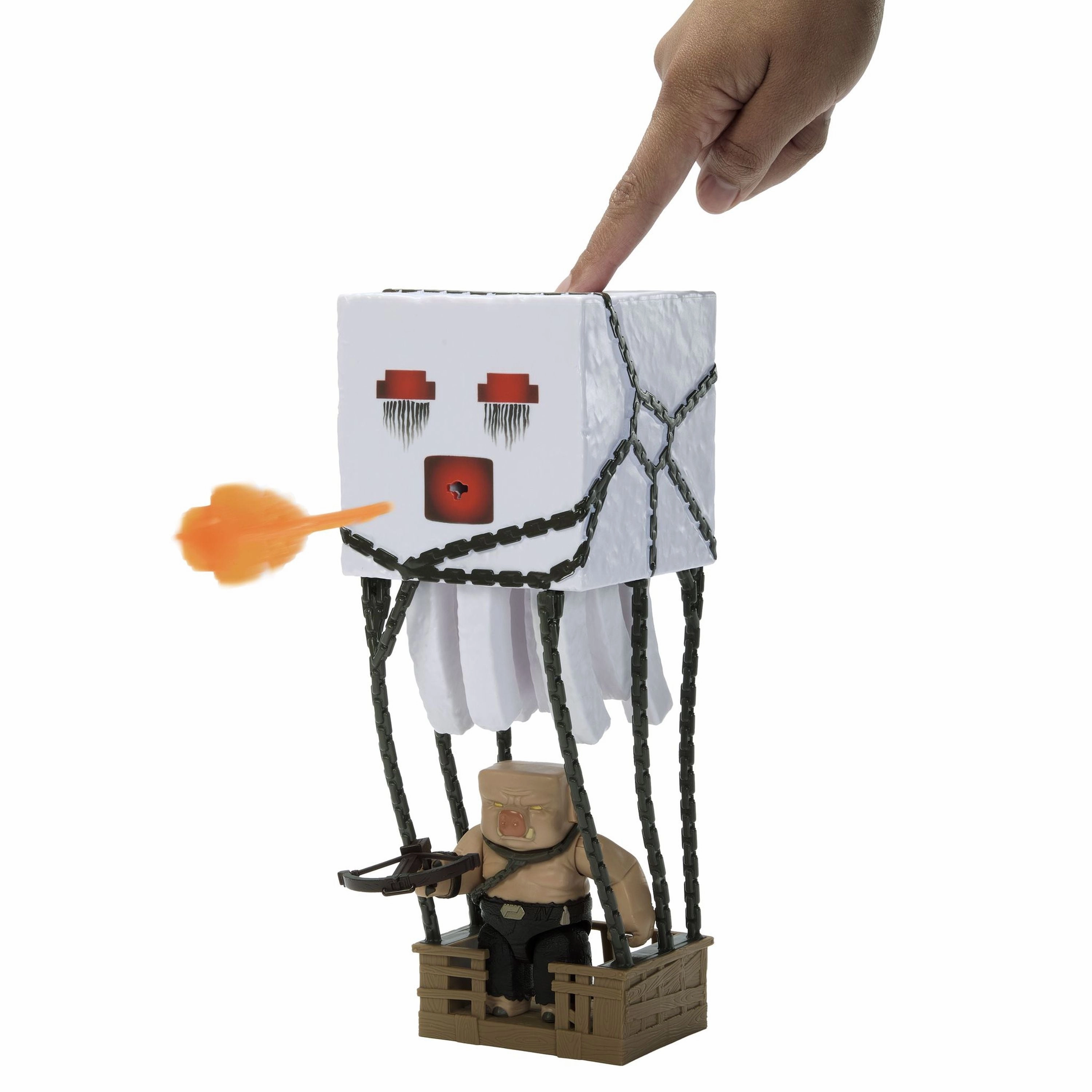 A Minecraft Movie Blast Attack Ghast