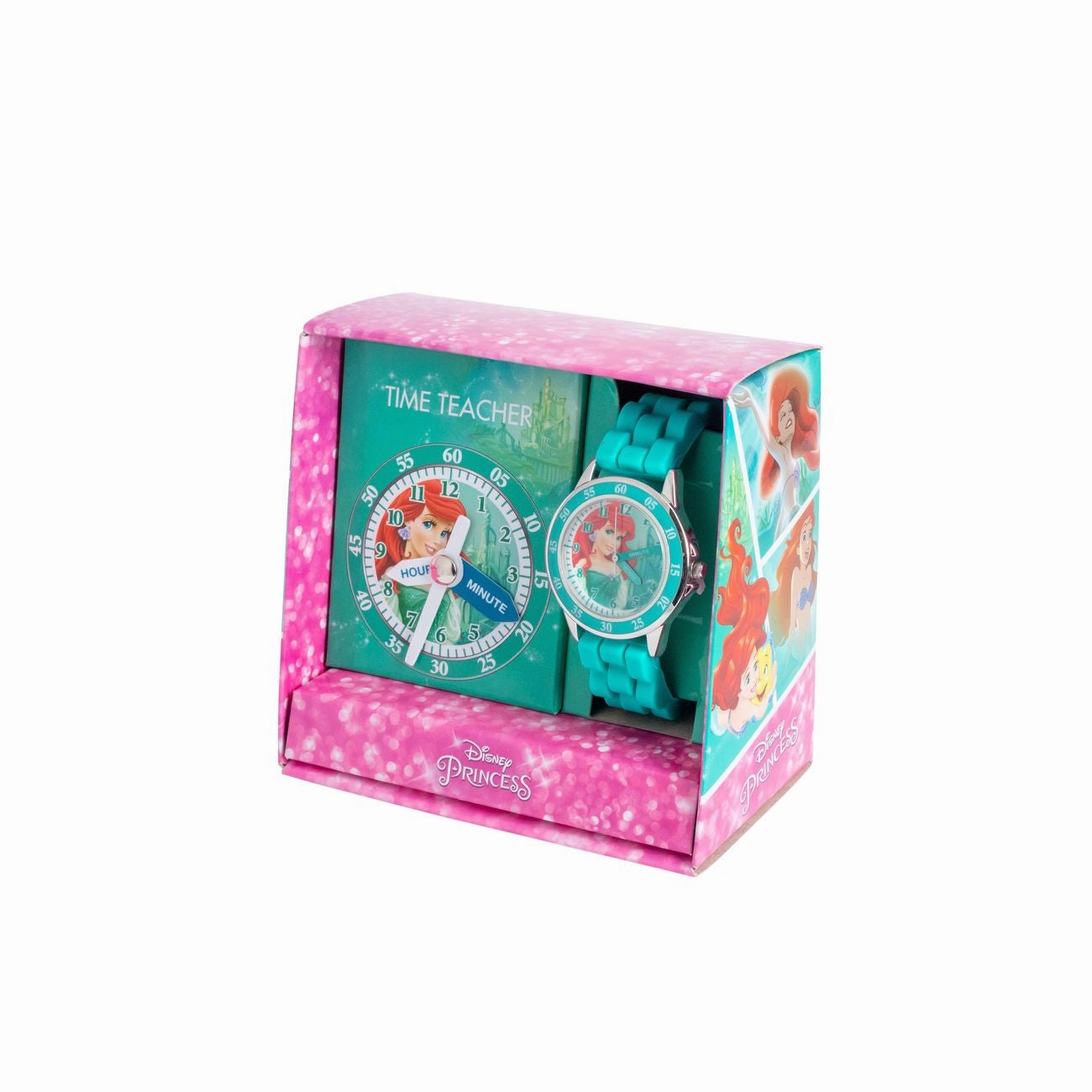 ACCUTIME TIME TEACHER WATCH DISNEY PRINCESS ARIEL