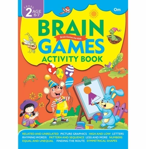 Activity Book : Brain Games Activity Book Level 2 [Paperback] Om Books Editorial Team
