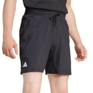 adidas 7-inch Seersucker Shorts - Black Clothing Adidas Men