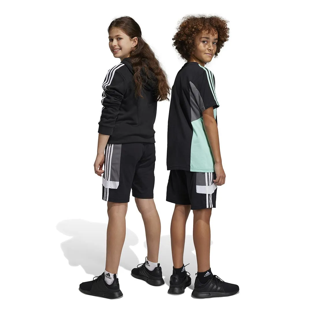 adidas - Kids' (Junior) 3-Stripes Shorts (HR6327)