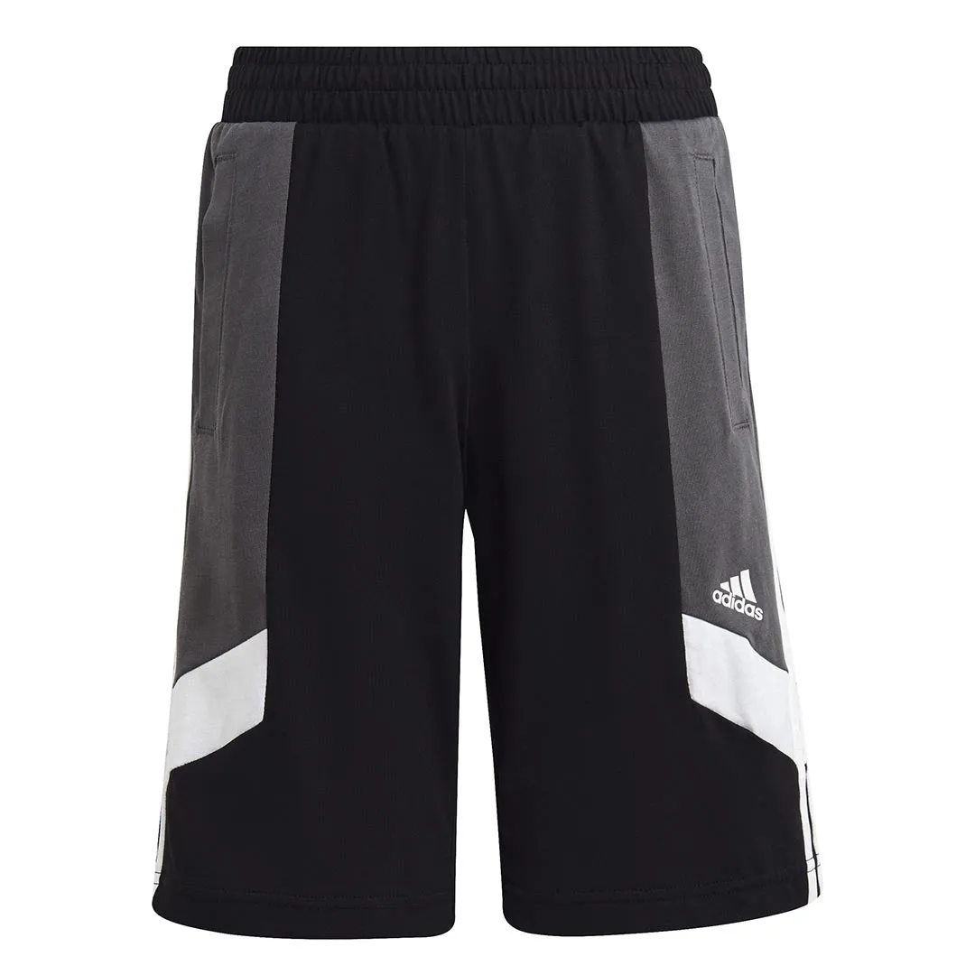 adidas - Kids' (Junior) 3-Stripes Shorts (HR6327)