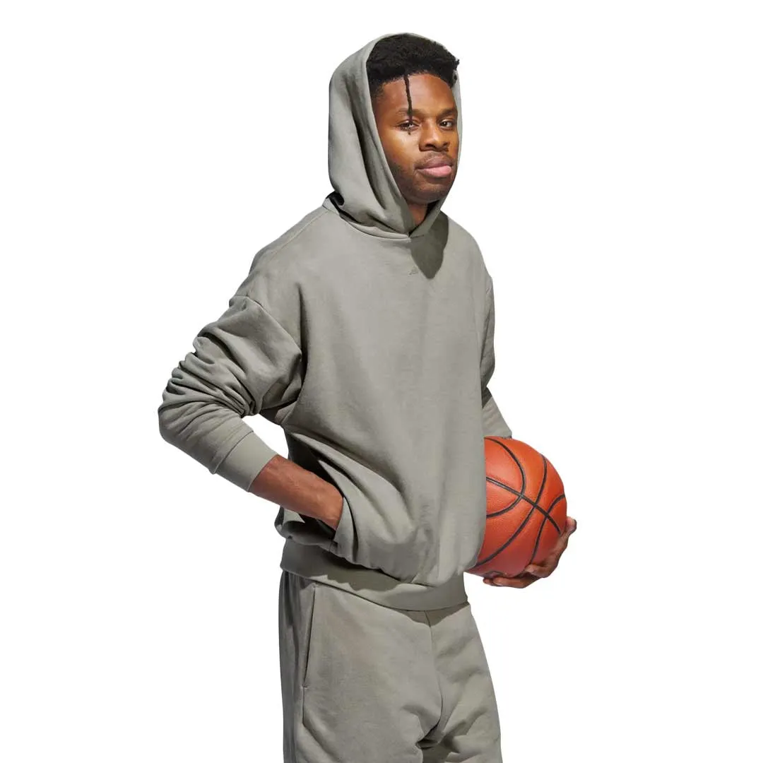 adidas - Unisex Basketball Sueded Hoodie (IN7707)