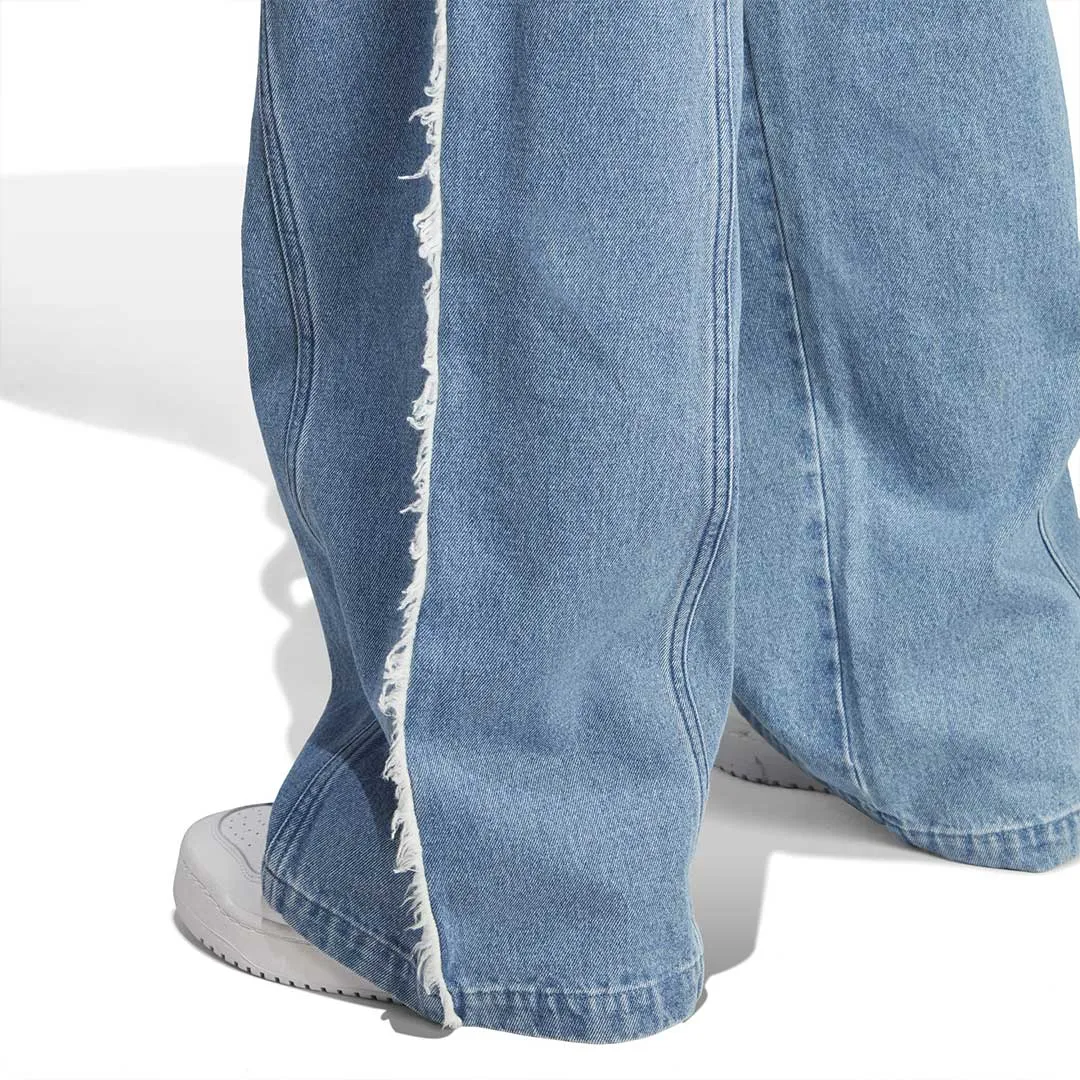 adidas - Women's adidas Originals x Kseniaschnaider Denim Frayed Jeans (II5704)