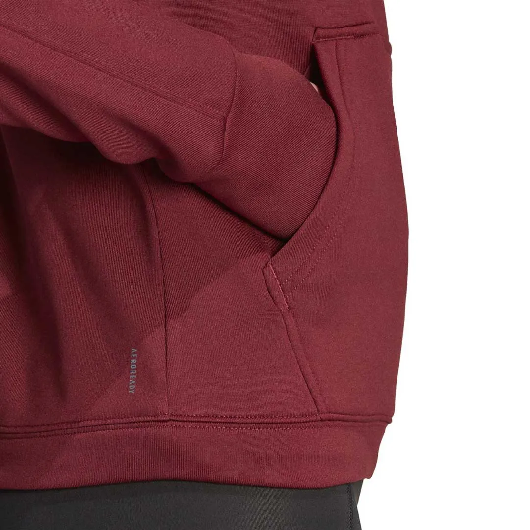 adidas - Women's Aeroready Game & Go Quarter-Zip Fleece Top (HY3225)