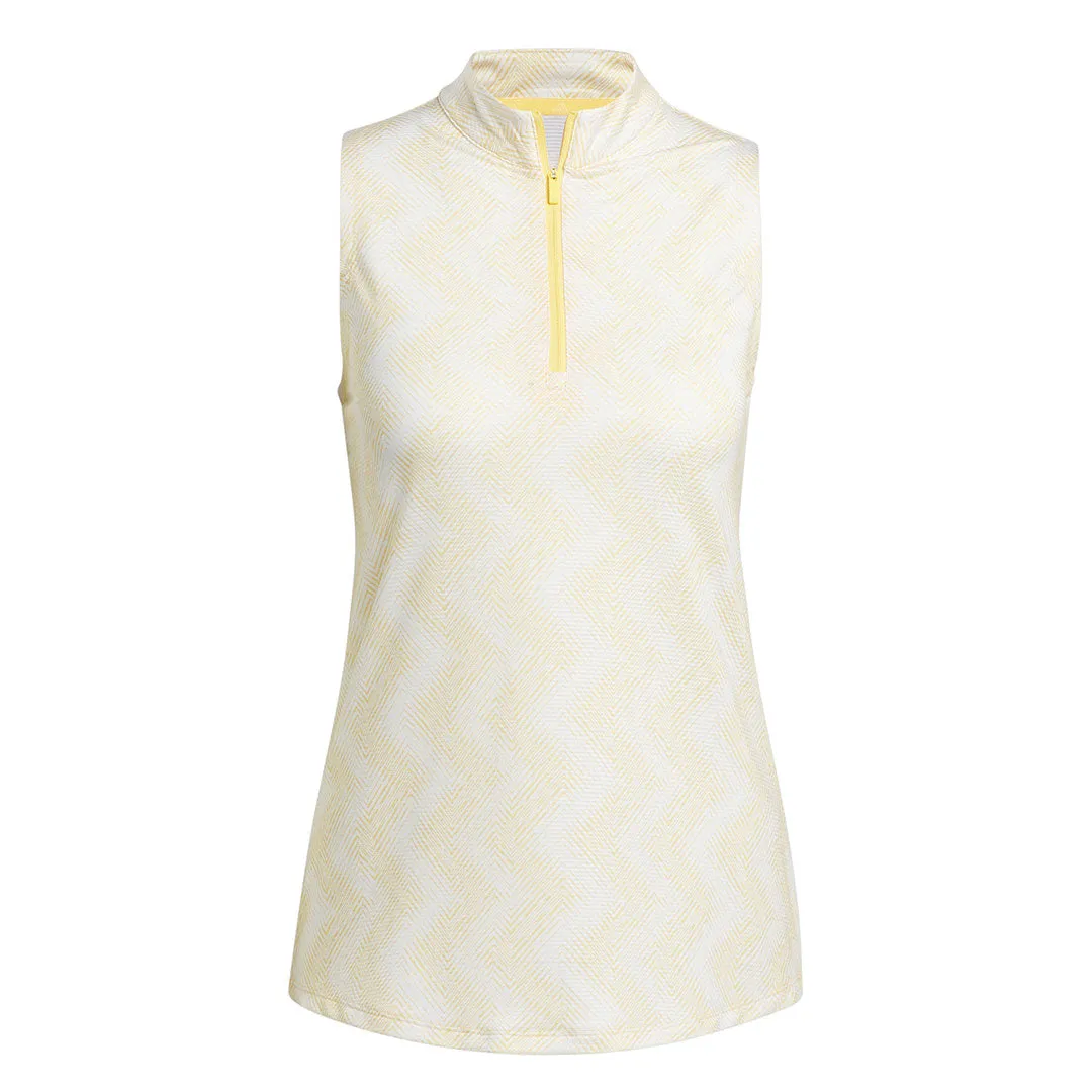 adidas - Women's Ultimate365 Ottoman Printed Sleeveless Polo (IP4232)