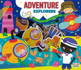 Adventure Explorers Book and Puzzle