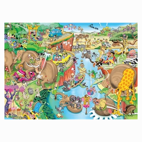 African Safari 1500 Piece Puzzle
