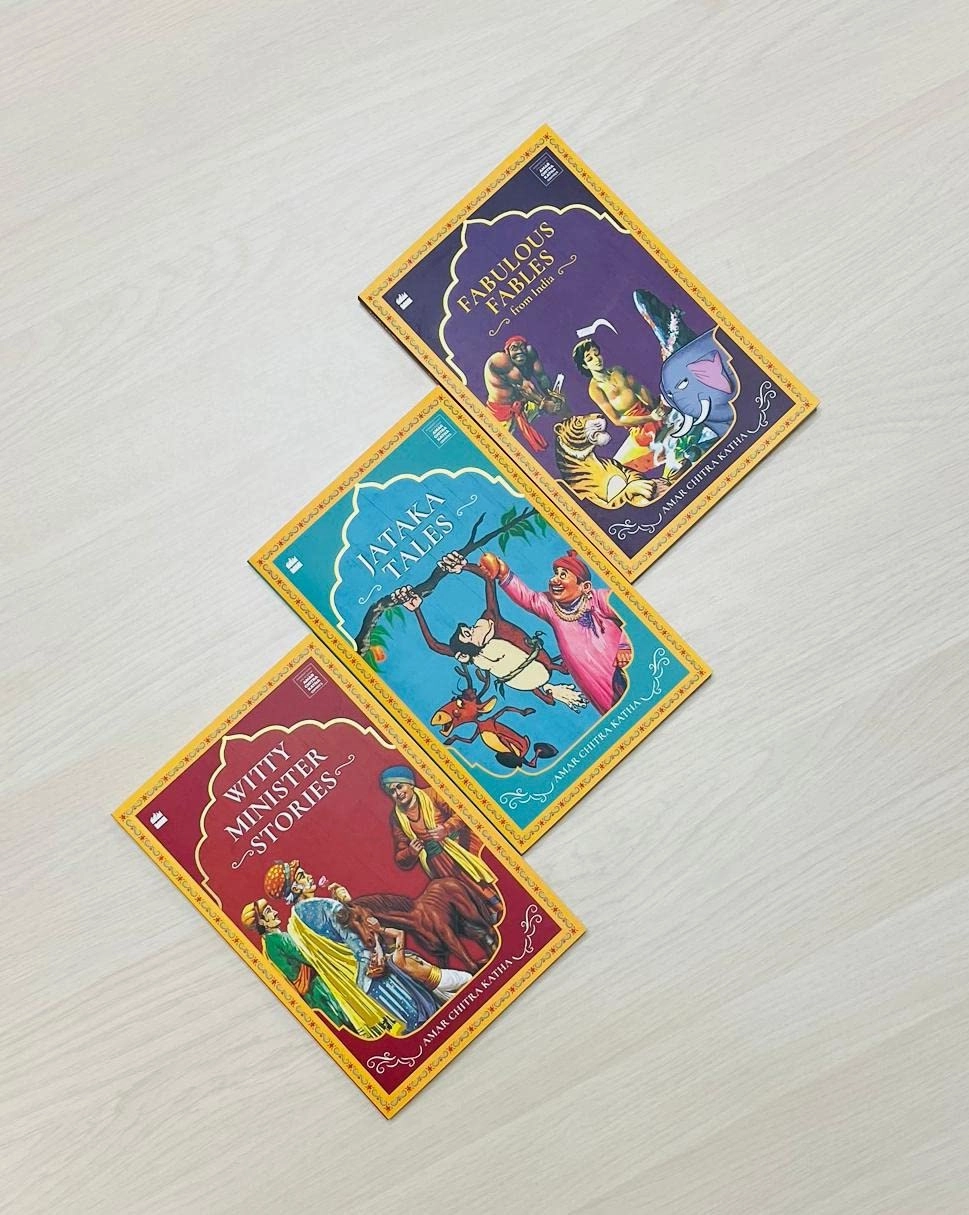Amar Chitra Katha Jataka Tales Story Books for ages 7 