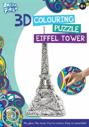 Anker Play 3D Colouring Puzzle Eiffel Tower
