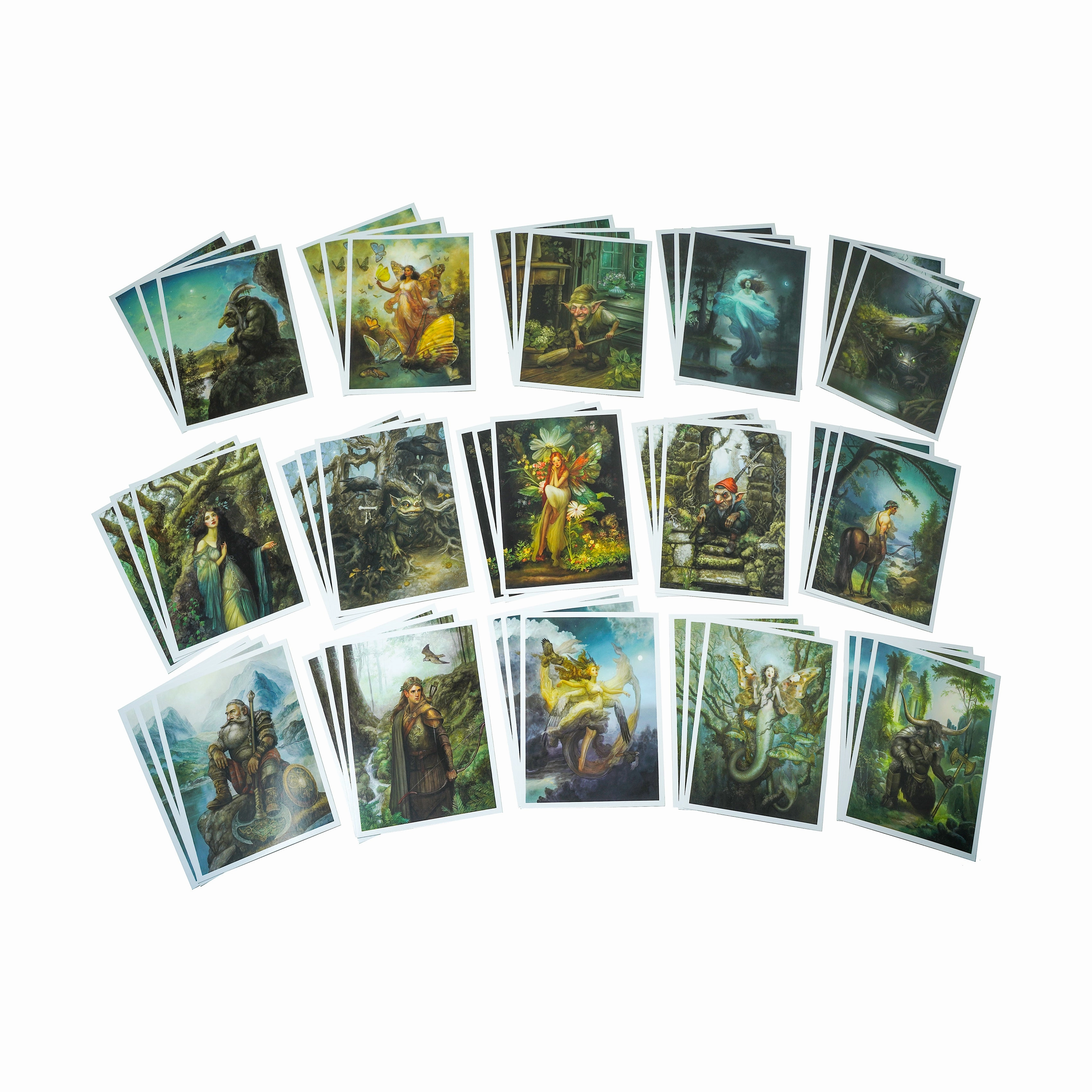 Annie Stegg Gerard's Enchanted Faeries & Magical Creatures Postcard Collection