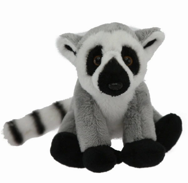 Antics Soft Touch Wildlife Series 12cm Mini Lemur
