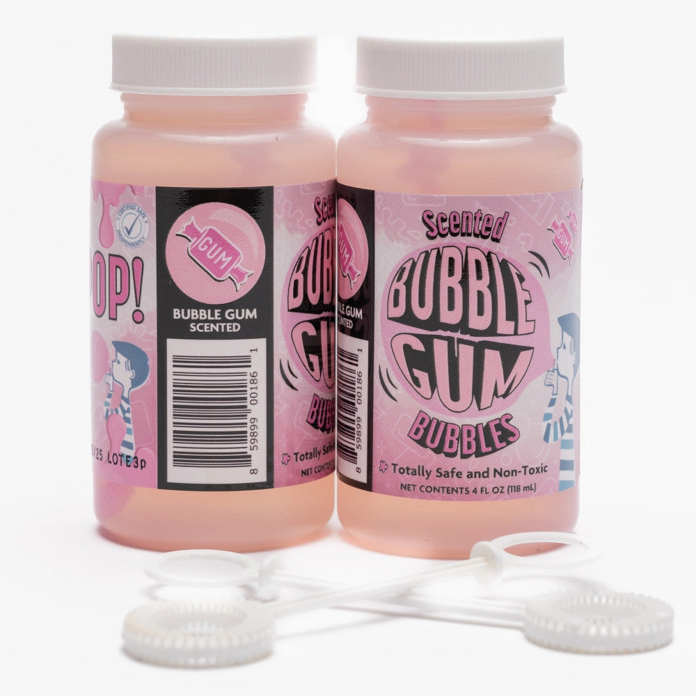 Atomic Bubbles Bubble Love Bubblegum Scented Bubbles, 2-Pack