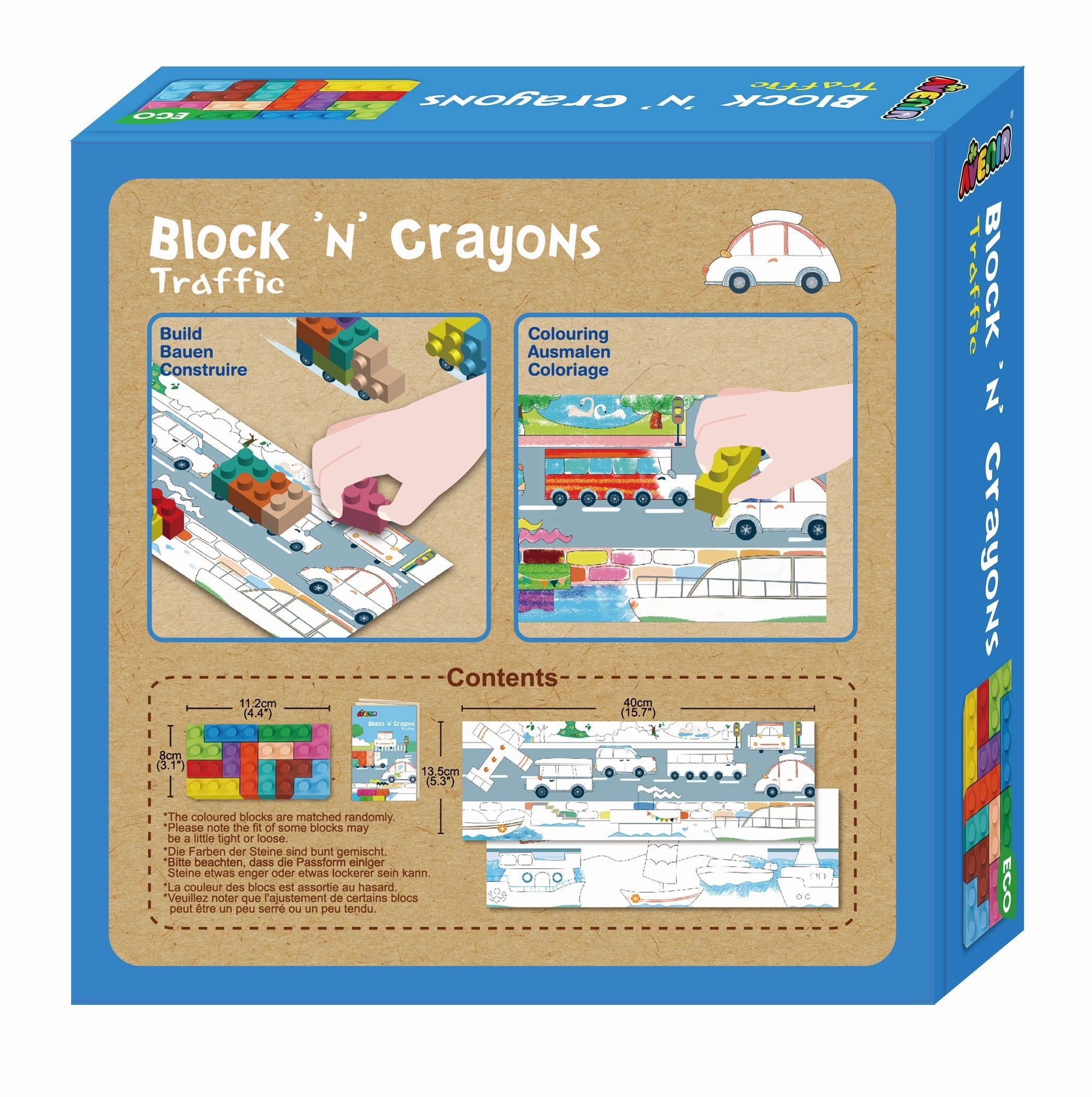 Avenir Blocks 'N' Crayons Traffic