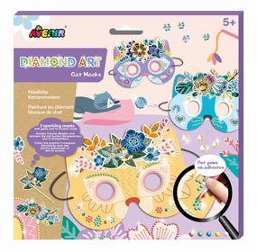 Avenir Diamond Art Cat Masks