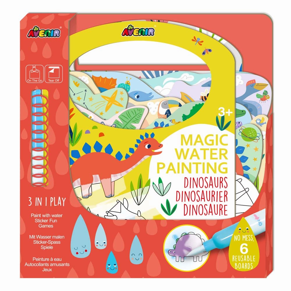 Avenir Magic Water Painting Dinosaurs