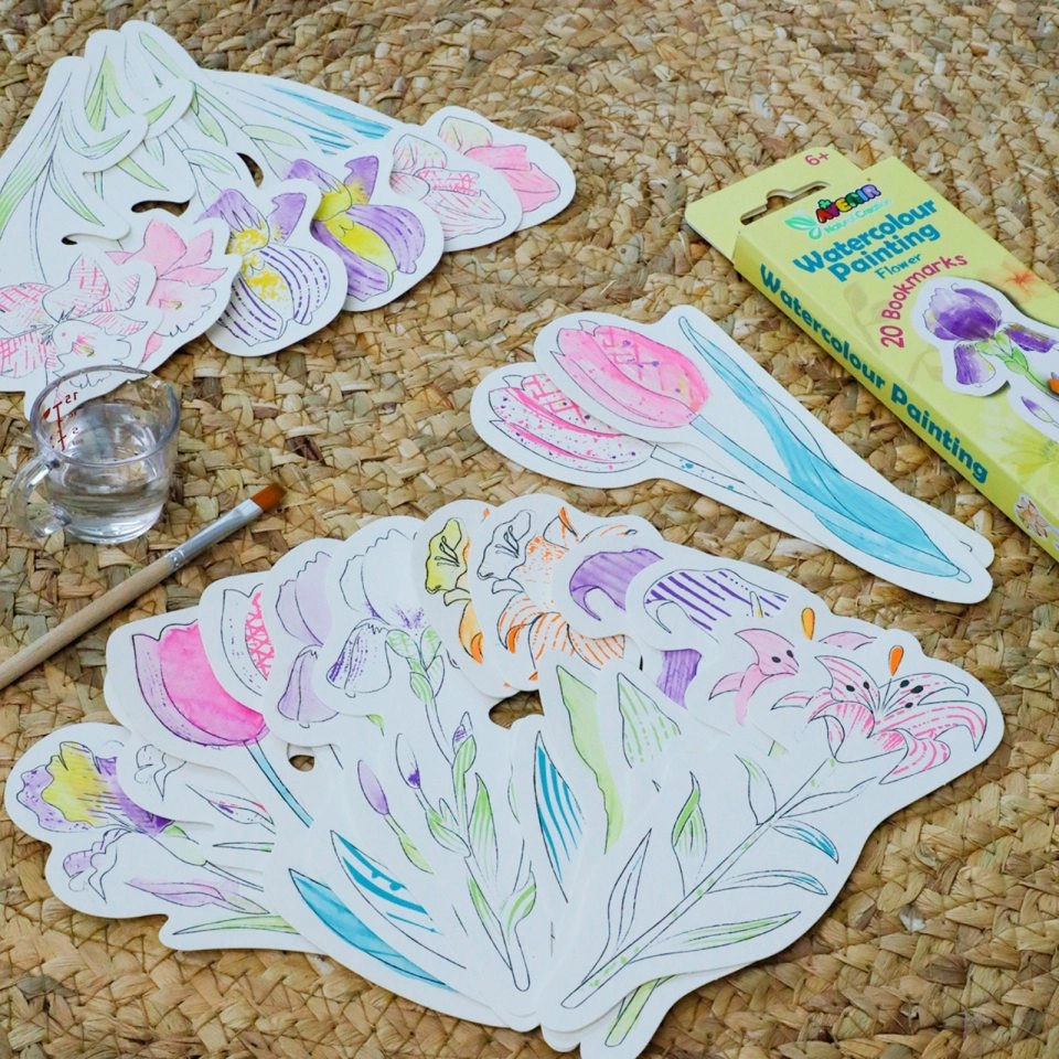 Avenir Paint By Water Bird Bookmarks
