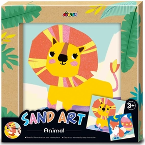 Avenir Sand Art Photo Frame Lion