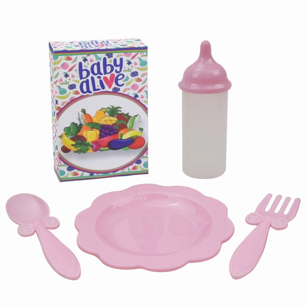 Baby Alive Doll Highchair Set - Colorful Mealtime Magic for Ages 3 