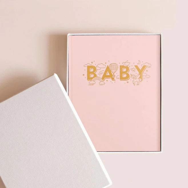 Baby Book - Gift boxed, Birth-6 Years - assorted