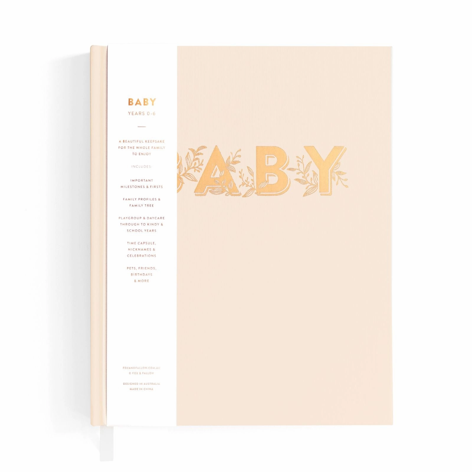 Baby Book - Gift boxed, Birth-6 Years - assorted