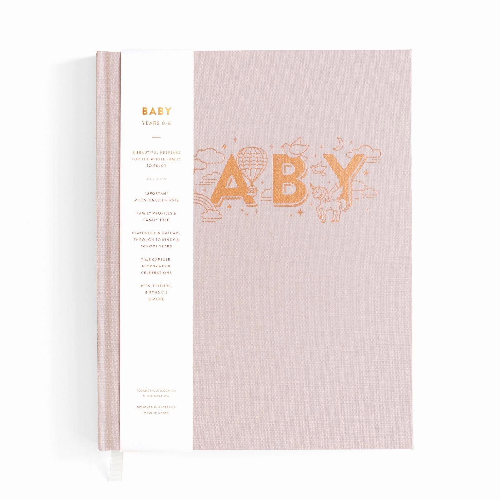 Baby Book - Gift boxed, Birth-6 Years - assorted