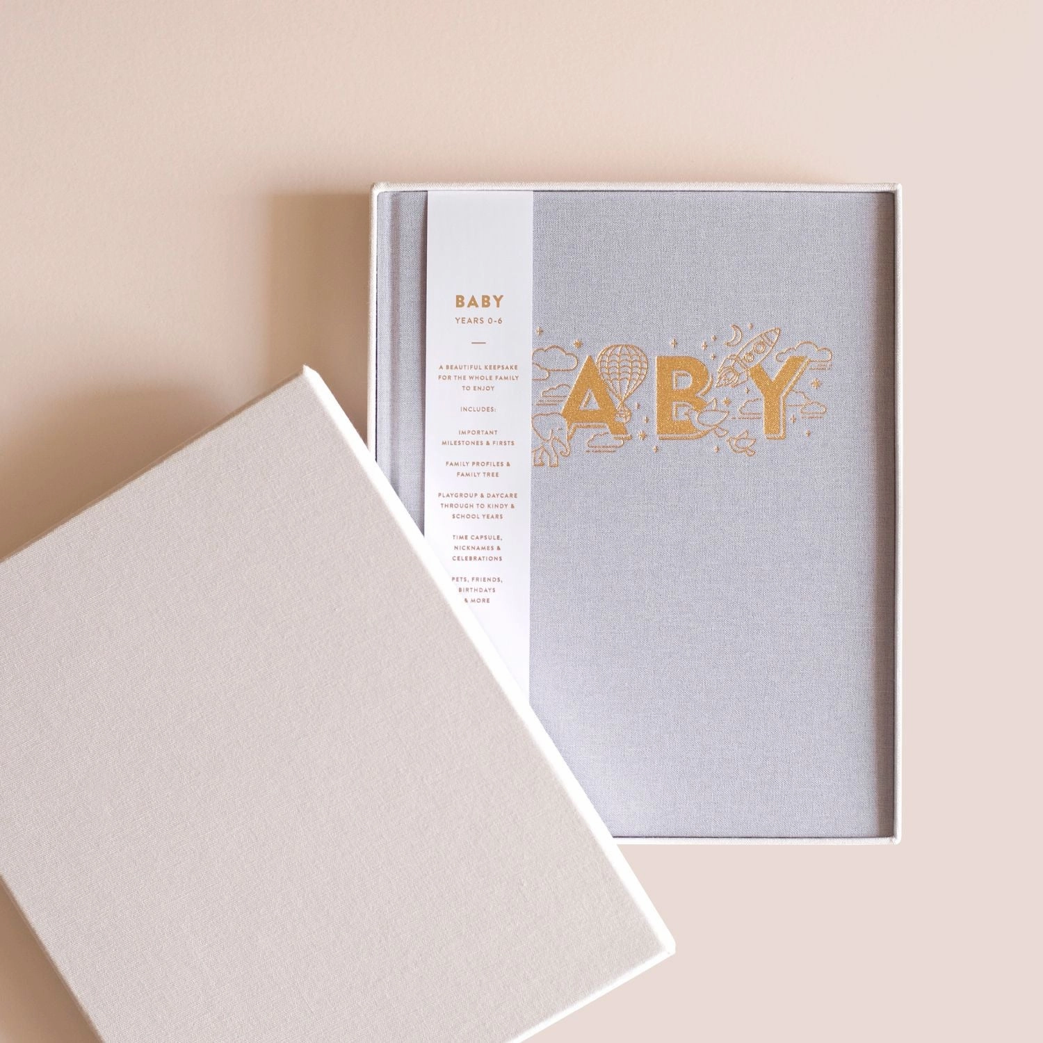 Baby Book - Gift boxed, Birth-6 Years - assorted