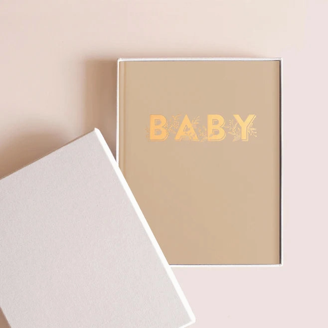 Baby Book - Gift boxed, Birth-6 Years - assorted