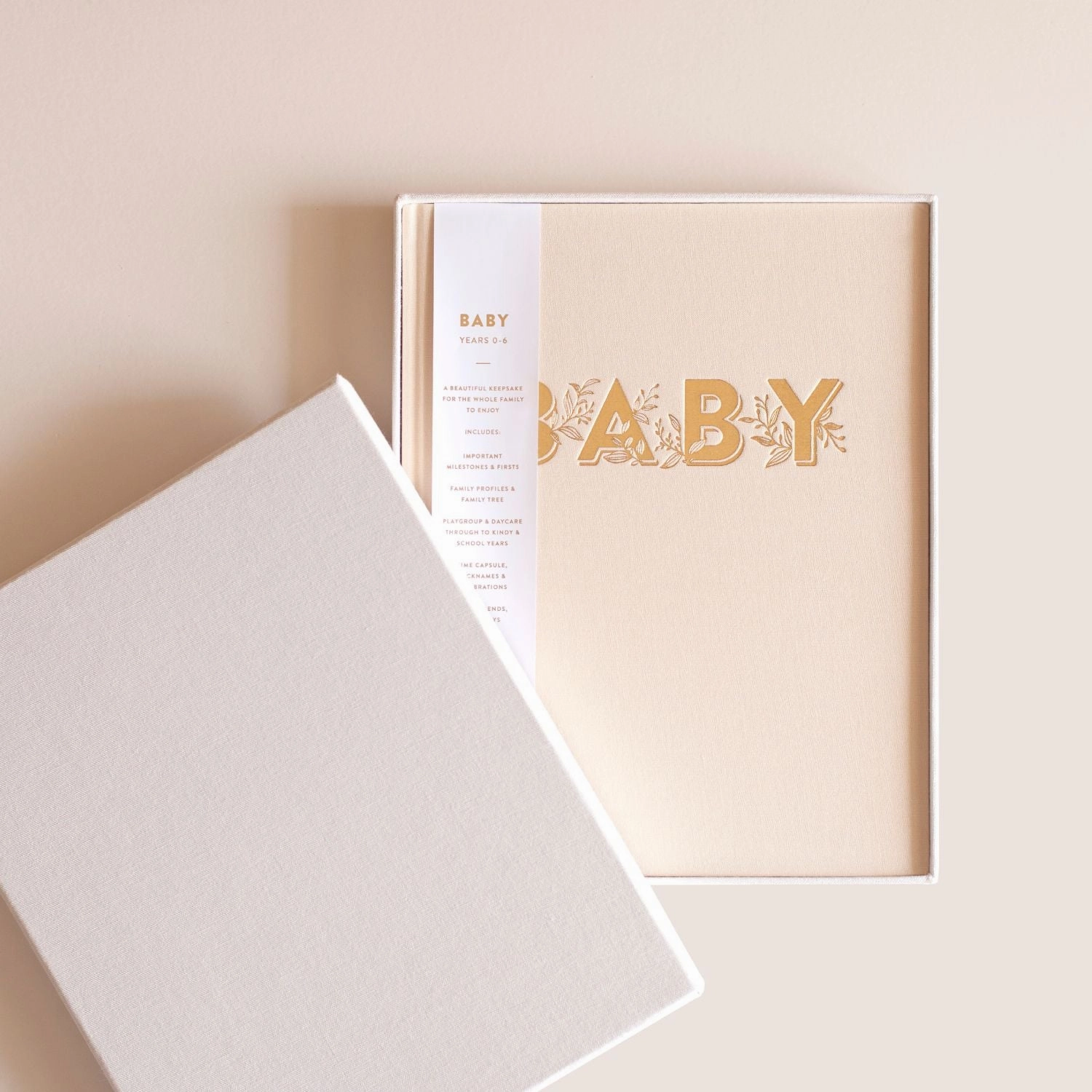 Baby Book - Gift boxed, Birth-6 Years - assorted