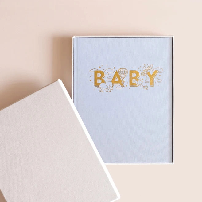 Baby Book - Gift boxed, Birth-6 Years - assorted