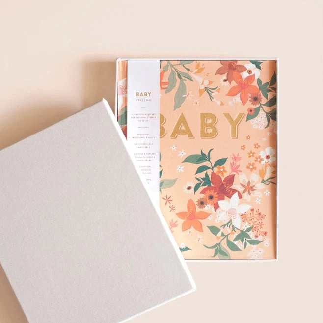Baby Book - Gift boxed, Birth-6 Years - assorted