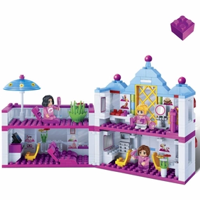 BanBao Trendy City Beauty Salon Building Set - 382 Pieces