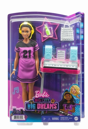 Barbie Big City Big Dreams Playset And Doll Brooklyn Recording Studio