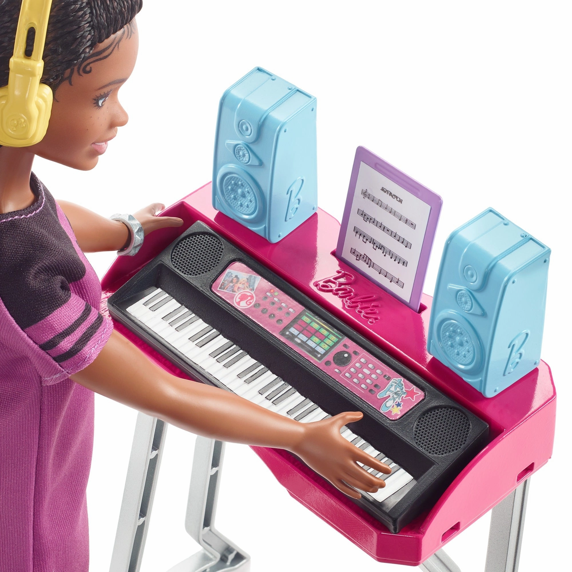 Barbie Big City Big Dreams Playset And Doll Brooklyn Recording Studio