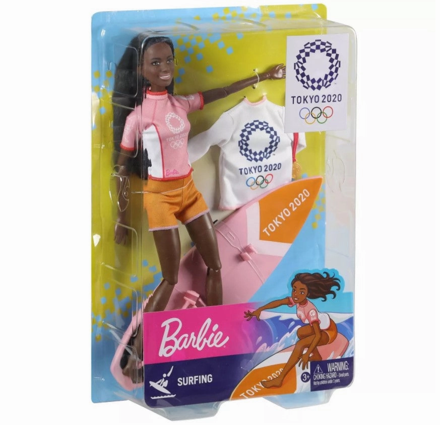 Barbie Career Doll Tokyo Olympics Surfing