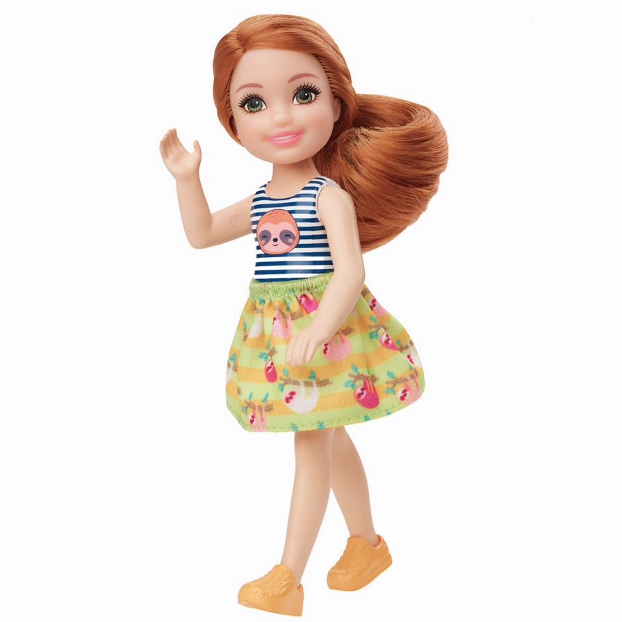 Barbie Club Chelsea Doll Sloth T-Shirt & Skirt