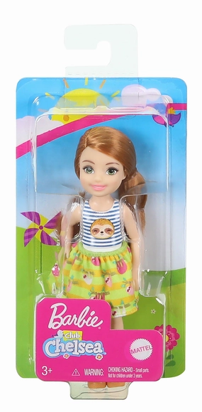 Barbie Club Chelsea Doll Sloth T-Shirt & Skirt