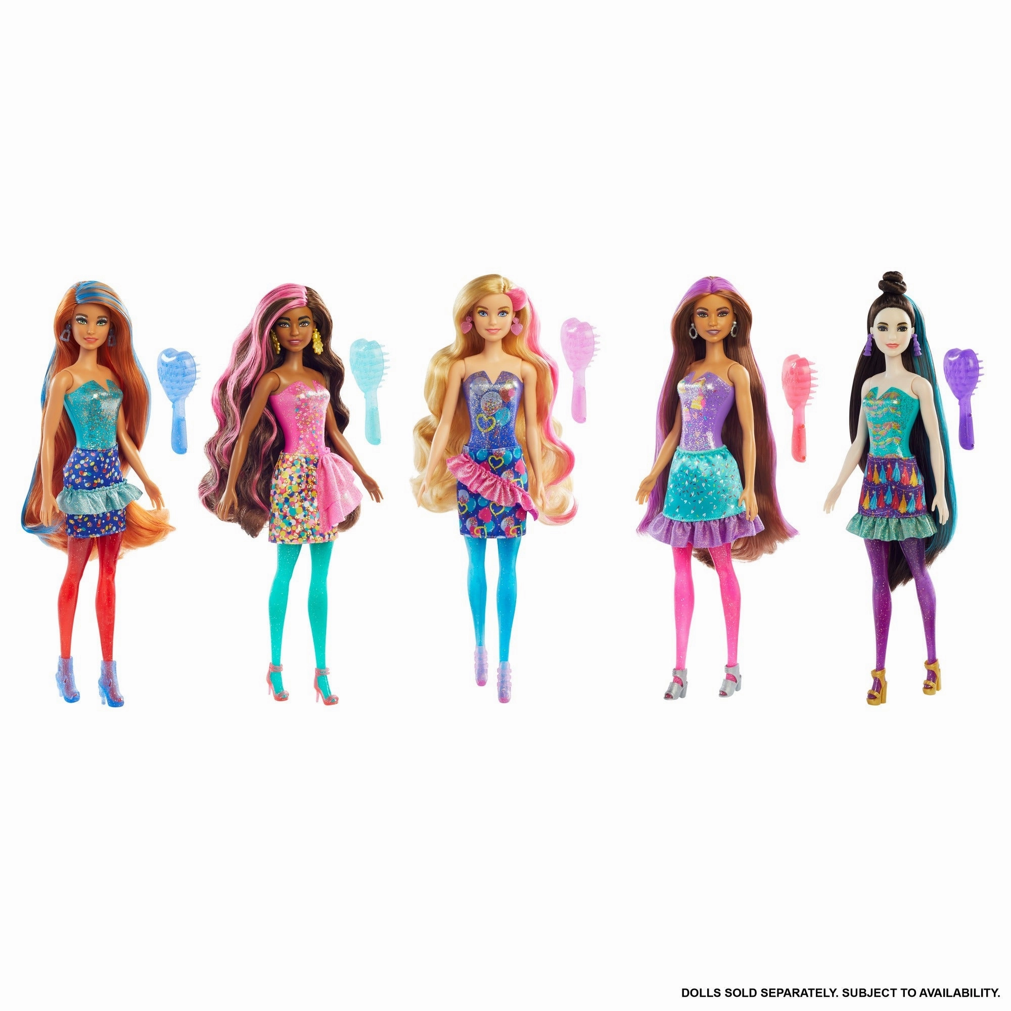 Barbie Colour Reveal Doll Hot Pink Tube