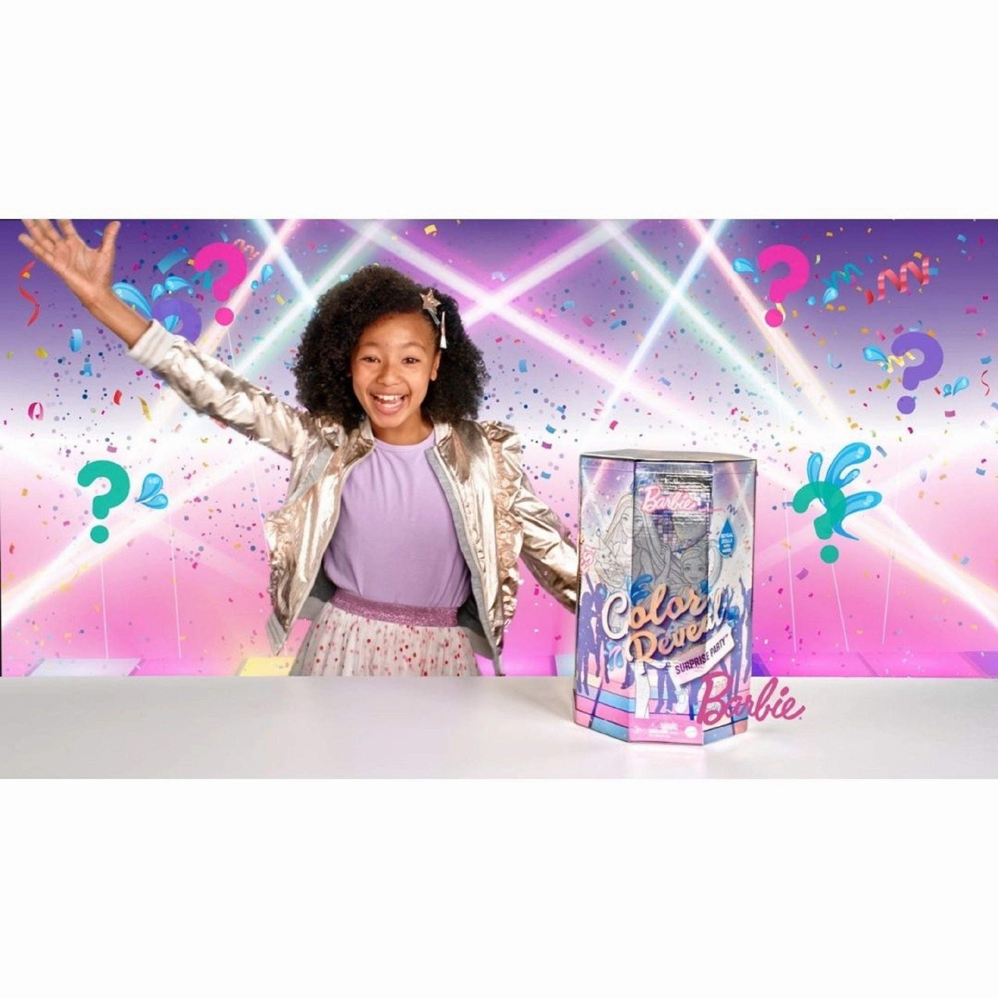 Barbie Colour Reveal Surprise Party Dolls And Accessories