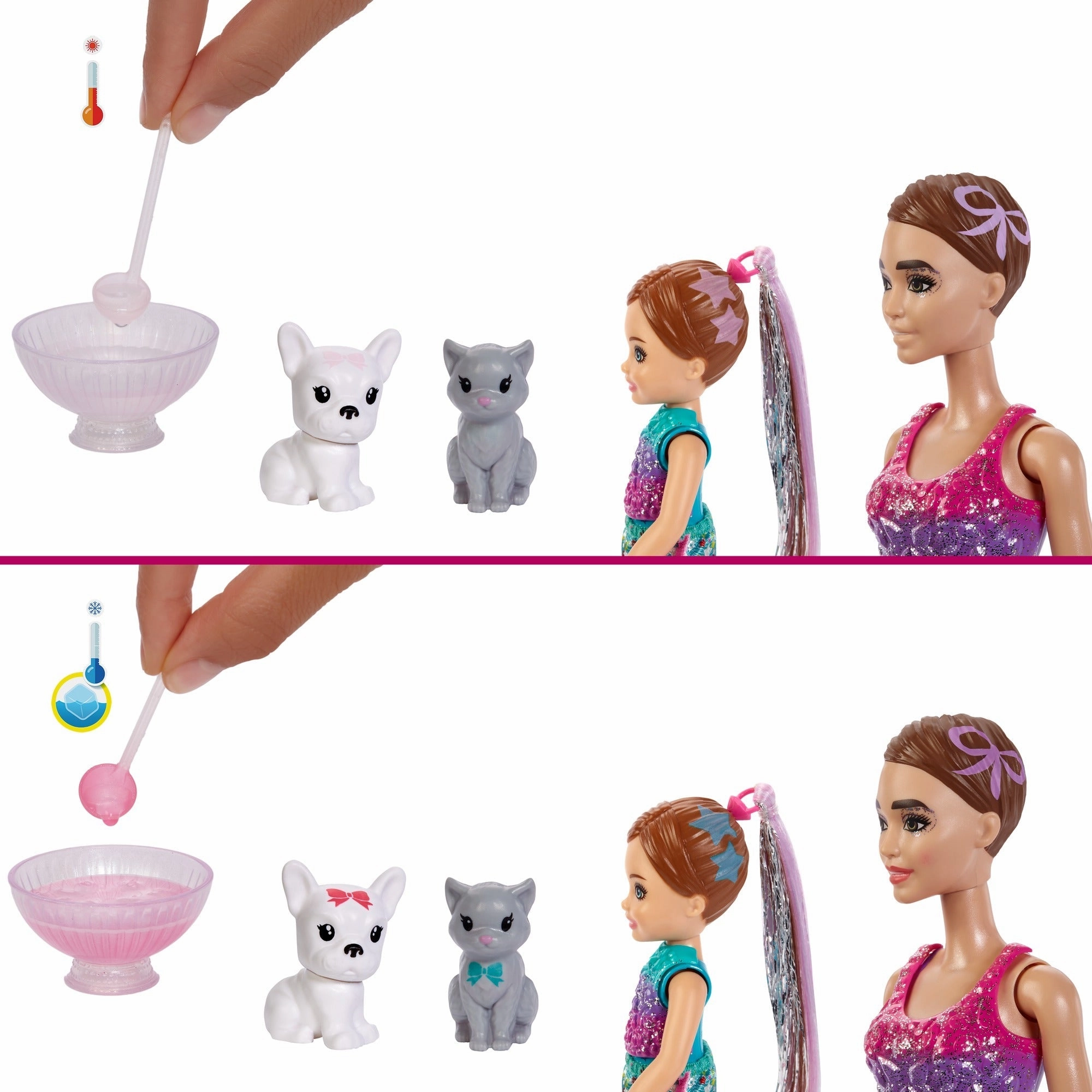 Barbie Colour Reveal Surprise Party Dolls And Accessories