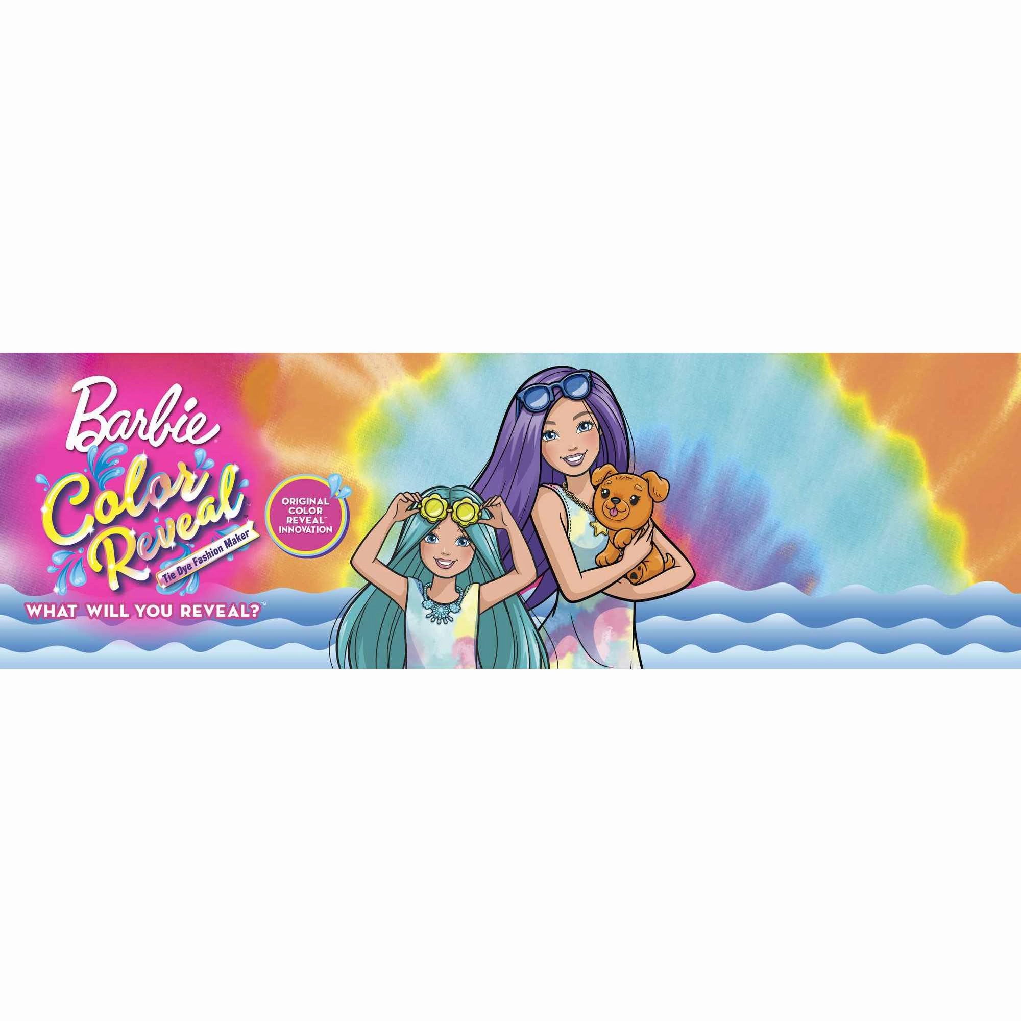 Barbie Colour Reveal Tye Dye Fashion Maker