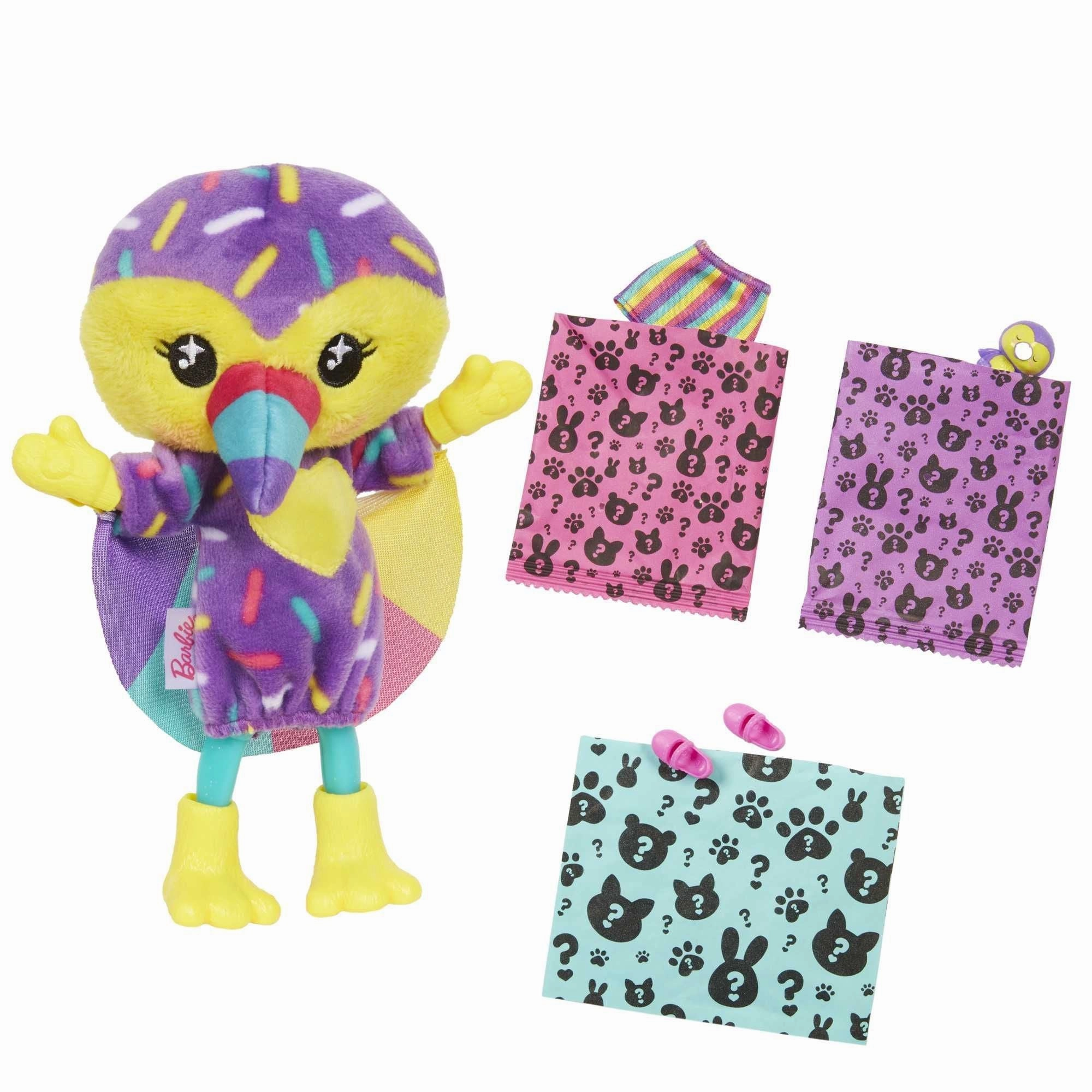 Barbie Cutie Reveal Jungle Series Chelsea Toucan Doll
