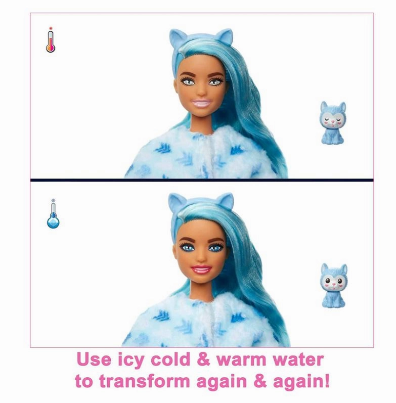 Barbie Cutie Reveal Winter Sparkle Series Husky