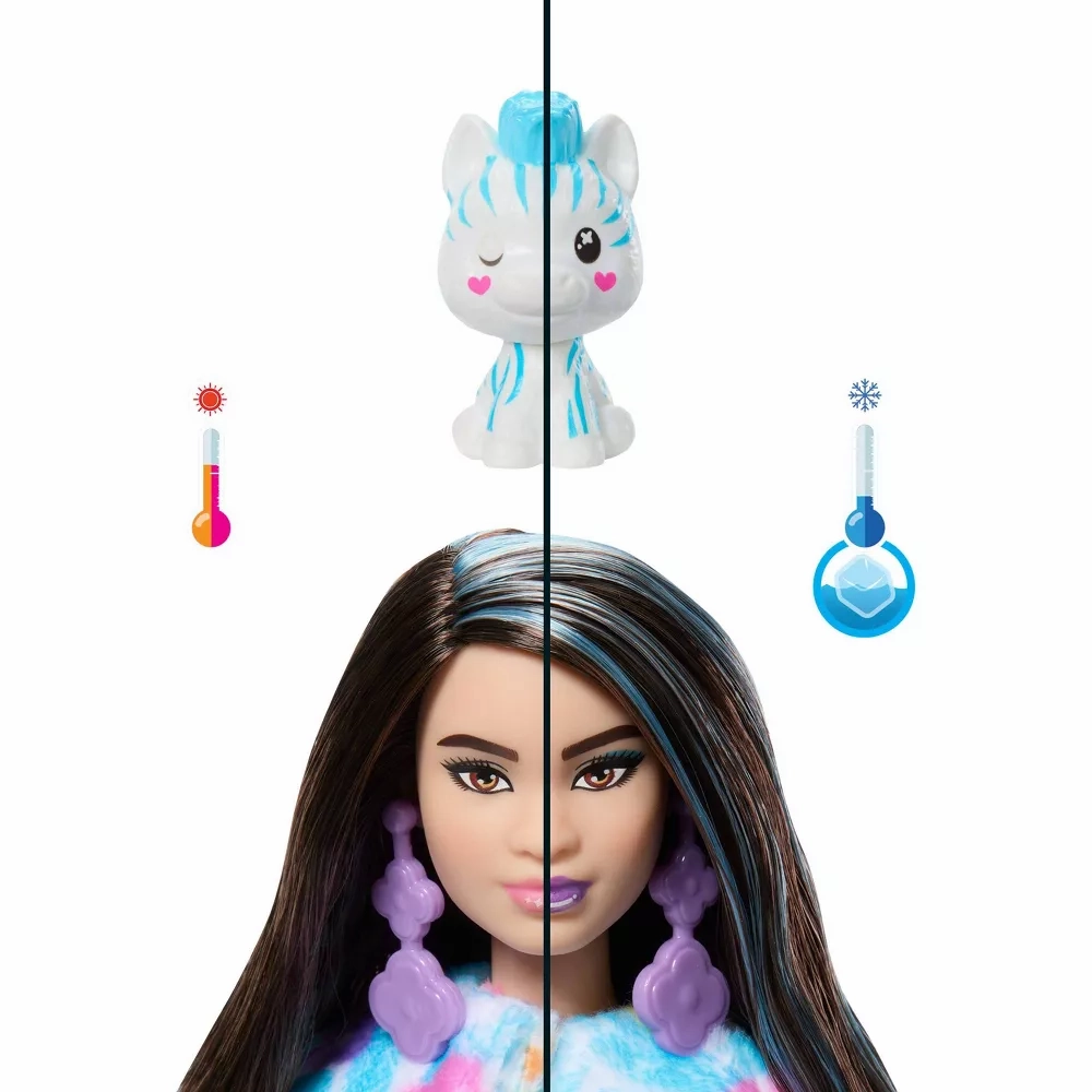 Barbie Cutie Reveal Zebra Doll